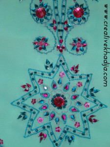 hand embroidery zardozi work