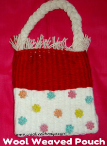 Hand Weaved Wool Pouch designs