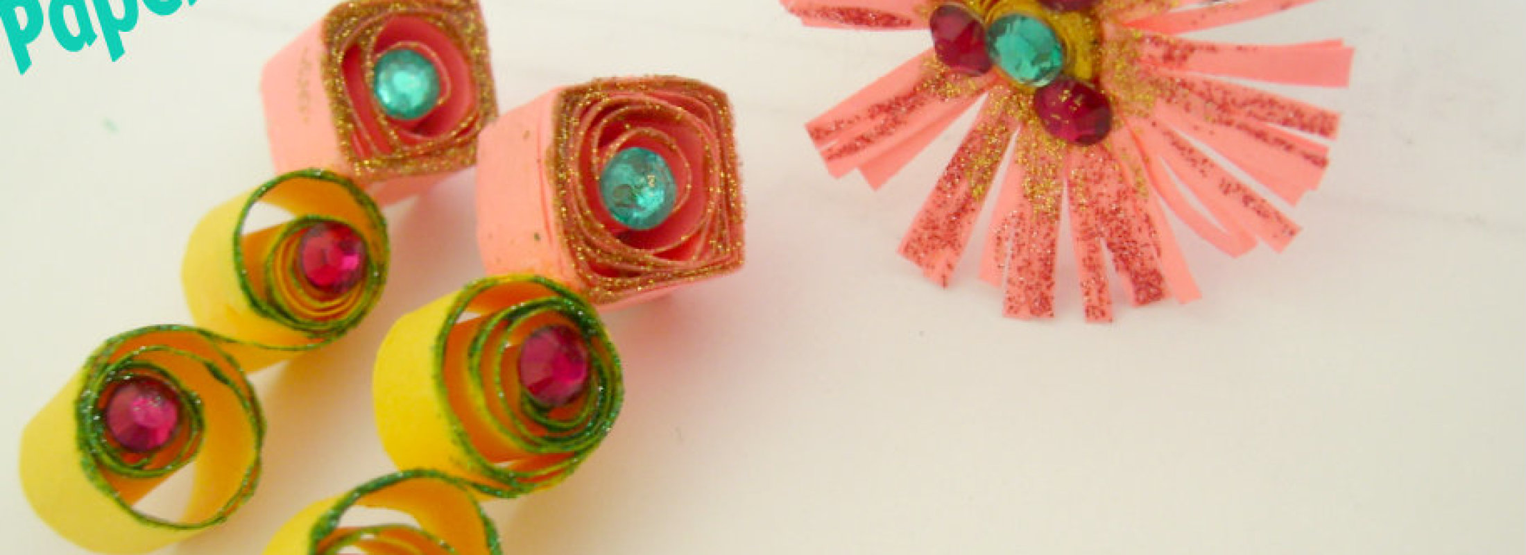 DIY Paper Quilled Accessories