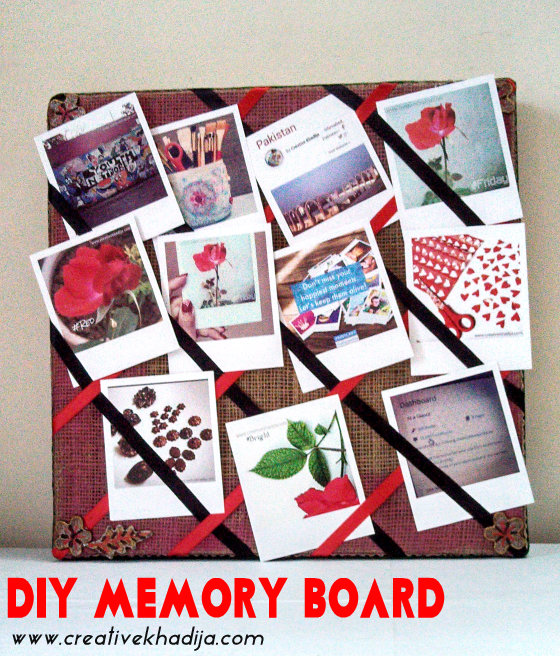 Twine Reminder Memory Board DIY