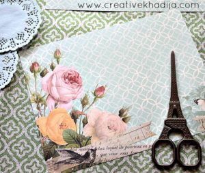 How To Decoupage Box With Scrapbook Paper