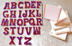 coloring book pages style handmade birthday card