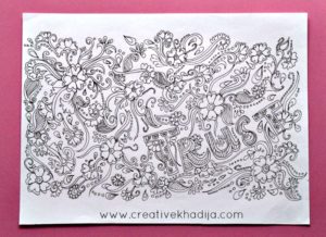 creative henna designs coloring book patterns for sale