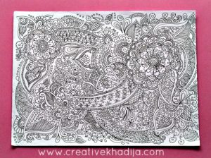 creative henna designs coloring book patterns for sale