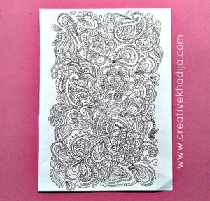 creative henna designs coloring book patterns for sale