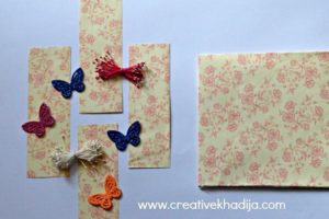 how to make paper bookmarks in less than 5 minutes easy & quick tutorial