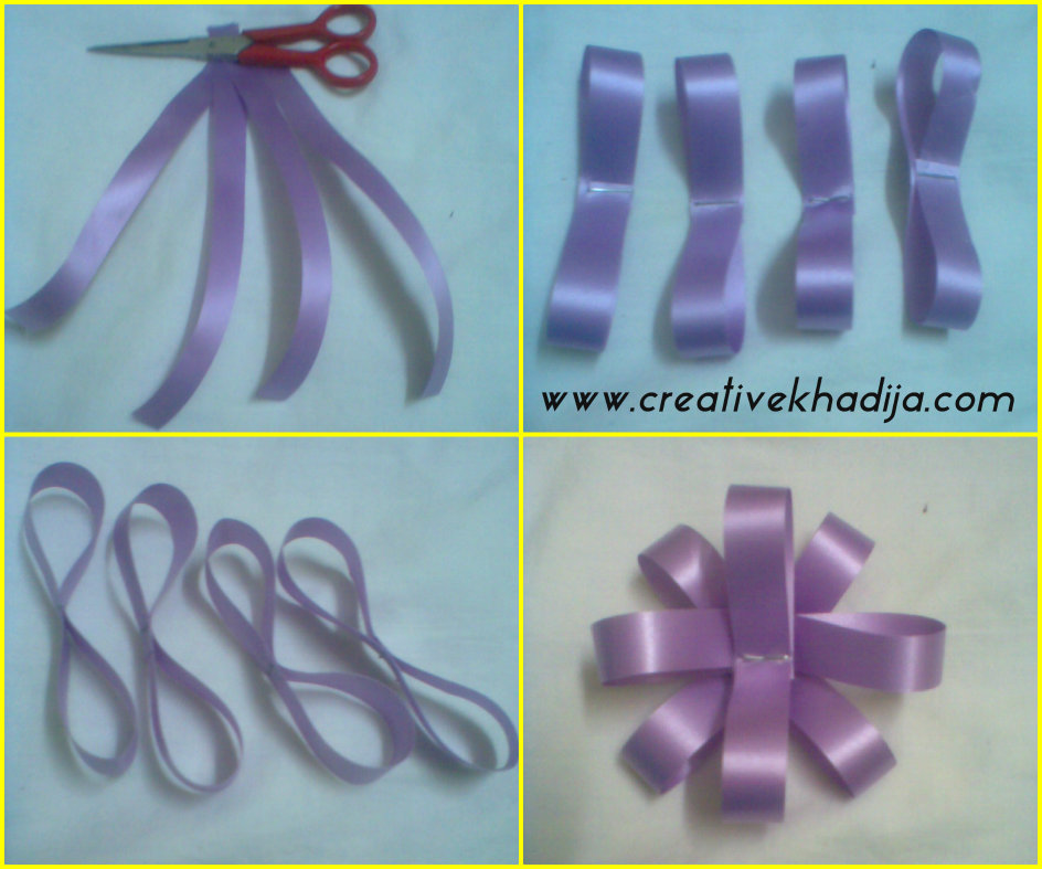 How To Make Paper Ribbon Decorations