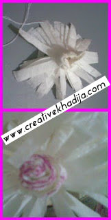 Tissue paper flowers making ideas
