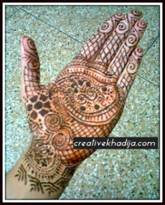 henna tattoo mehndi design