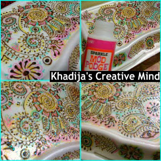 Henna Designed Colorful Box