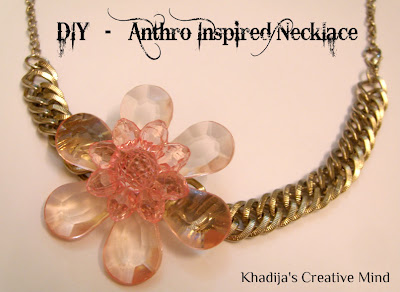 DIY Anthro Inspired Necklace