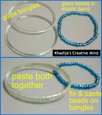 DIY Bangle with Beads