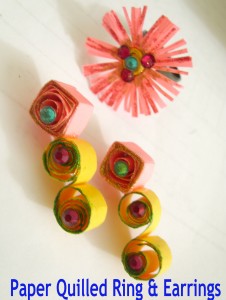 Paper Quilled Accessories