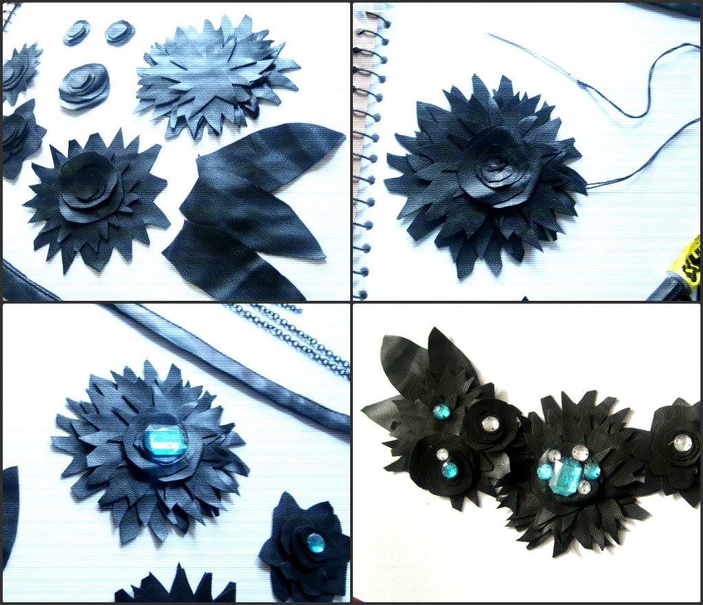 anthro inspired necklace making