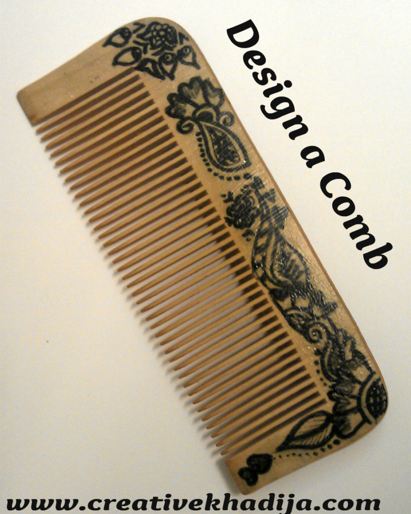 design drawing comb