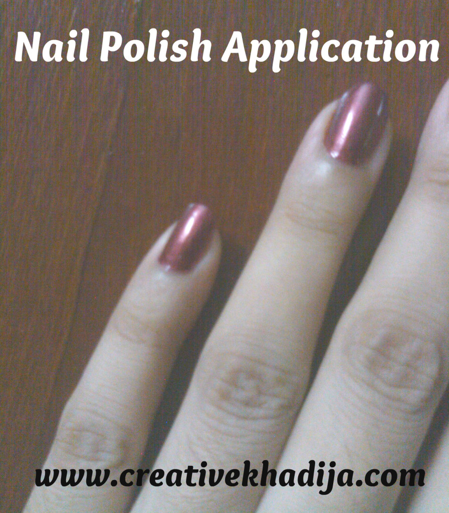 nail polish application