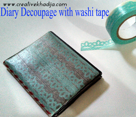 washi tape diary