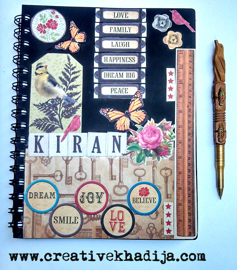 Handmade Diary Design Ideas