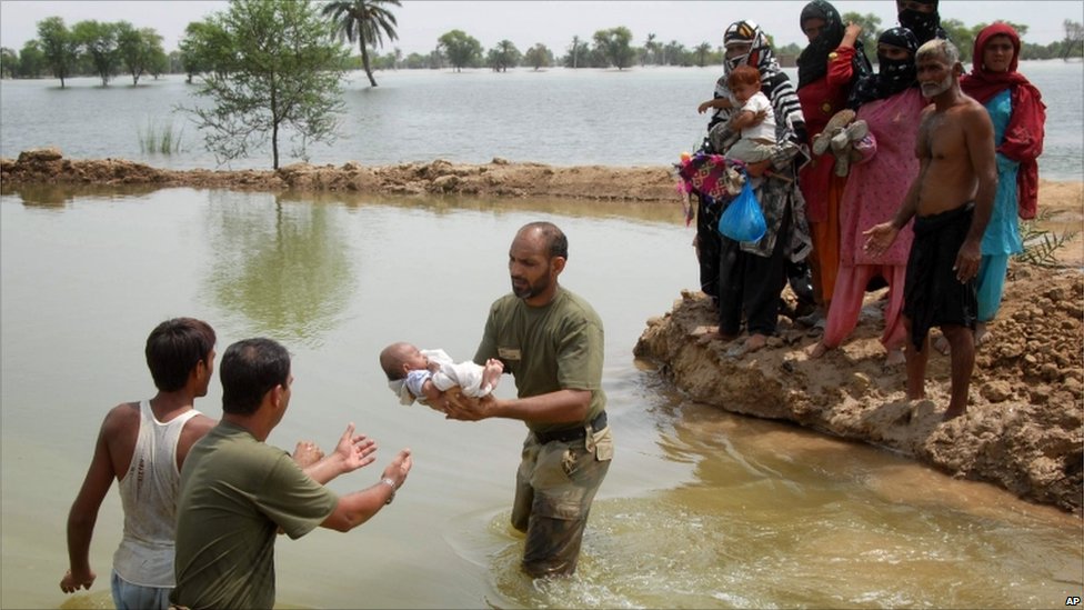flood in pakistan 2014