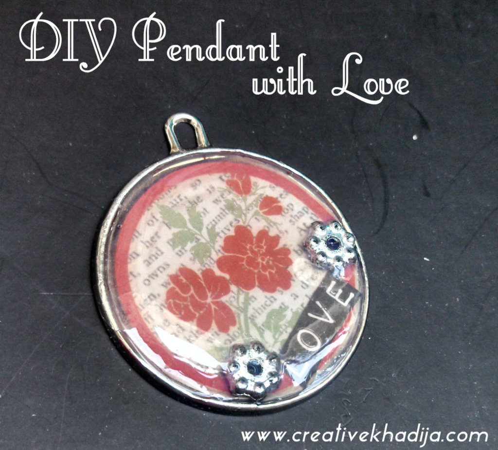 handmade pendant making love