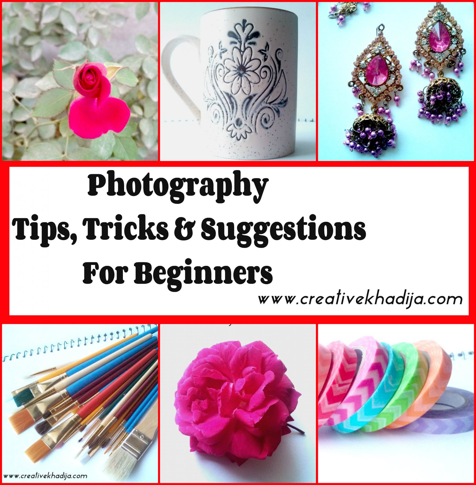 Photography Tips, Tricks & Suggestions for Beginners