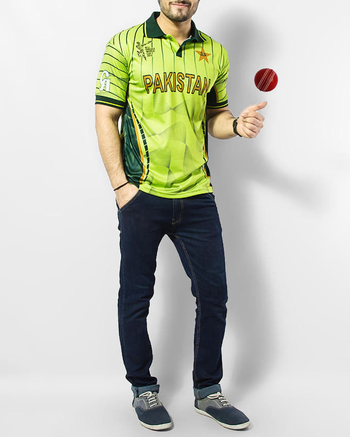 Pakistan Cricket World Cup 2015 Official Jersey