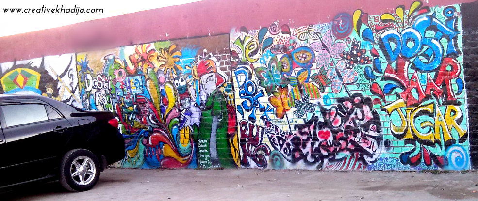 street graffiti art rawalpindi pakistan