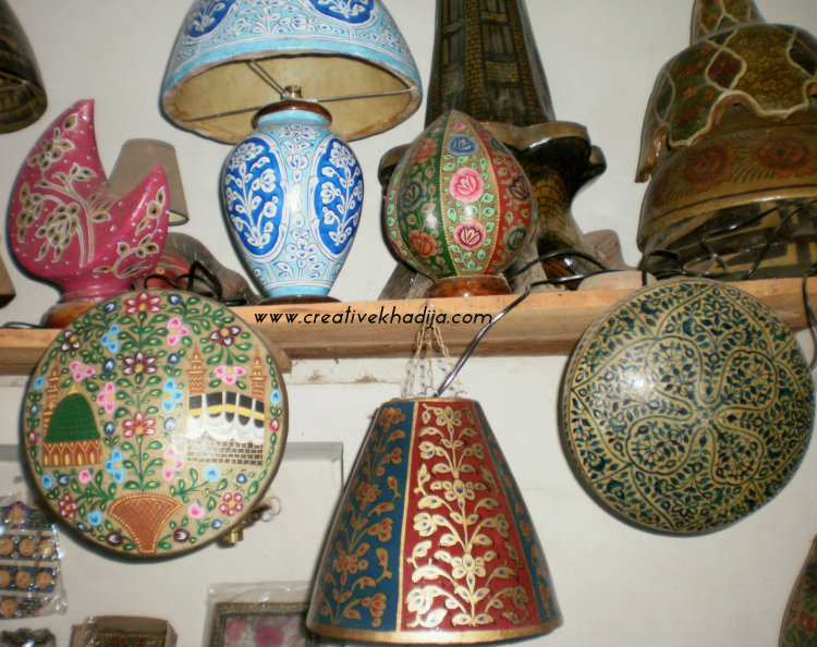 Multani Handicrafts camelskin Lampshades