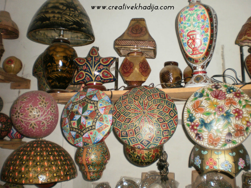 Multani Handicrafts camelskin Lampshades