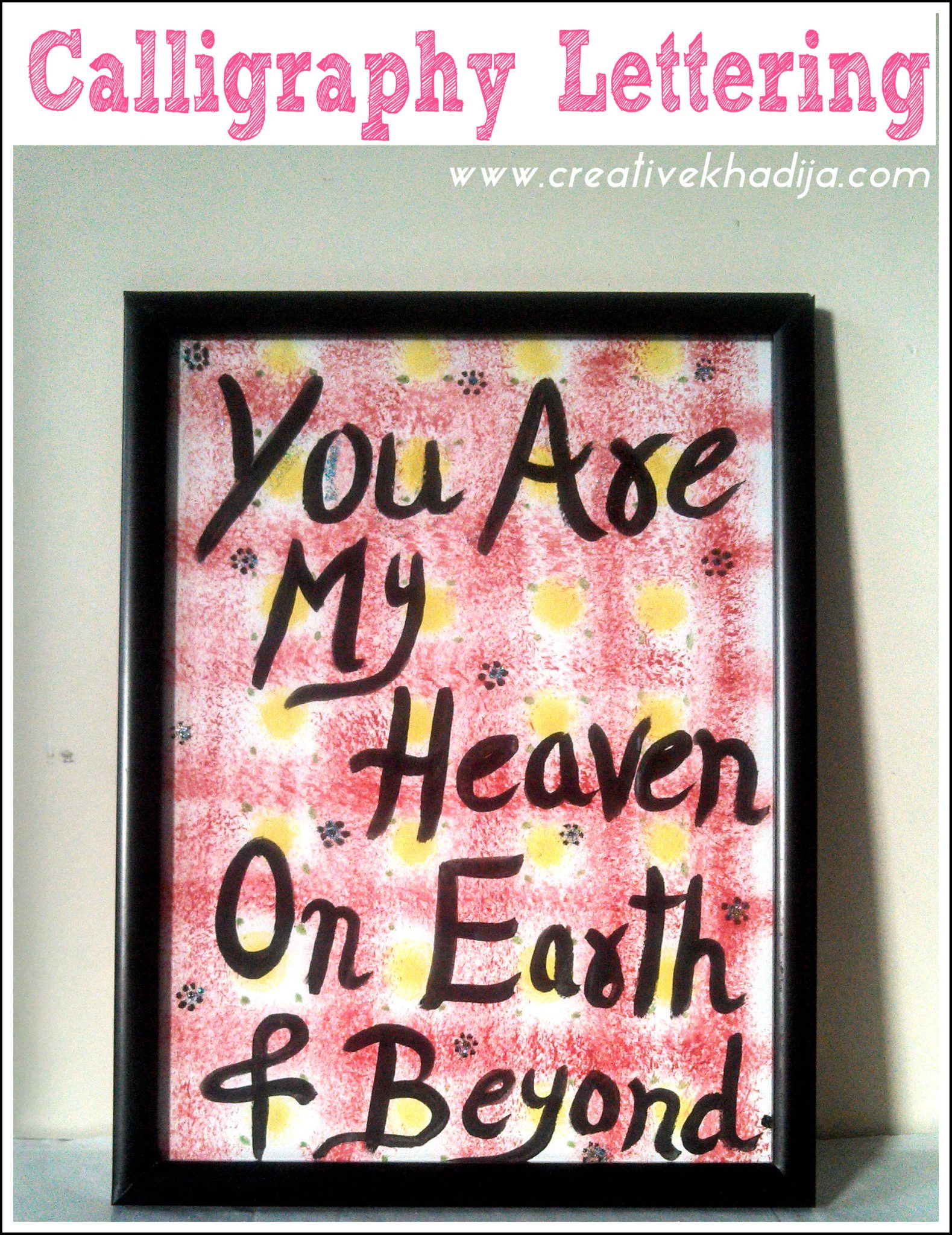 Mother's Day Painting Wall Art 15x18"