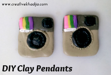 How To Make Instagram Polymer Clay Jewelry Pendant