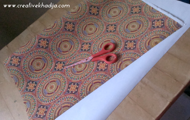 how to decoupage old table with mod podge