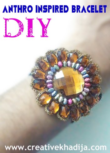 Anthro inspired bracelet tutorial