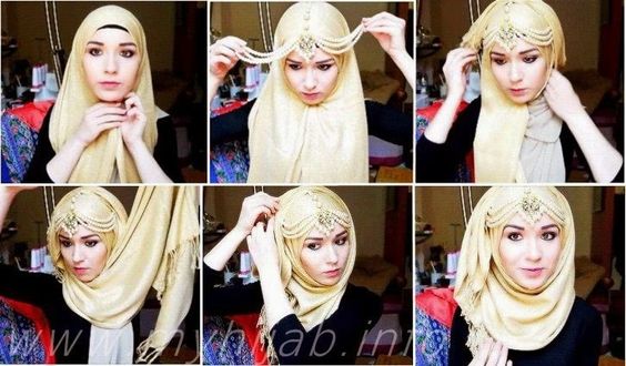 accessorised hijab style