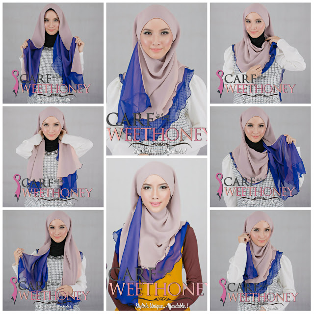 21+ Beautiful Hijab Styles and Scarf Wearing Ideas