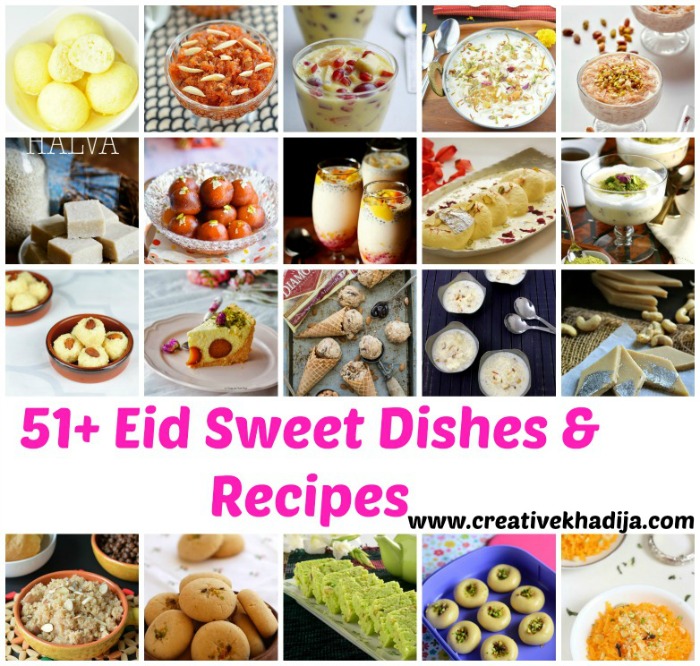 Eid sweet dishes and recipes