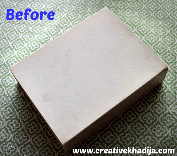 How To Decoupage Box With Scrapbook Paper