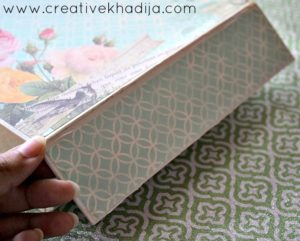 How To Decoupage Box With Scrapbook Paper