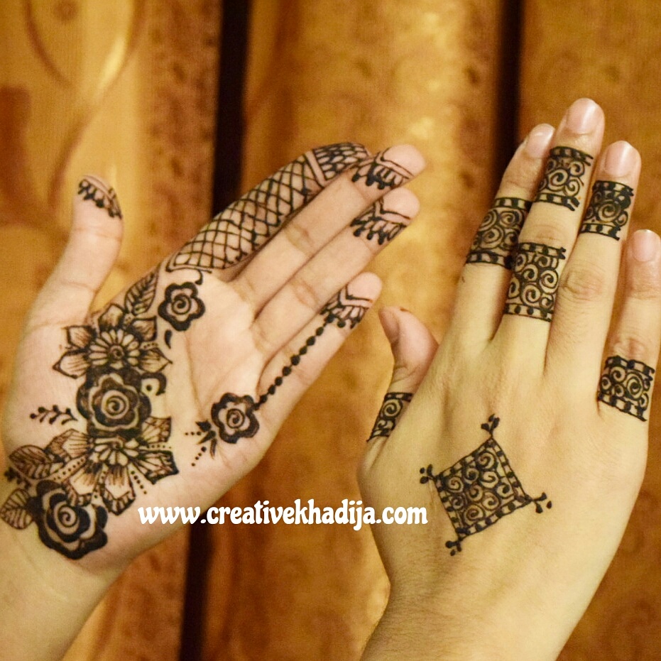 Easy Stylish Eid Special Mehndi Design | Eid Mubarak Mehndi Design for  Hands #Mehndi - YouTube