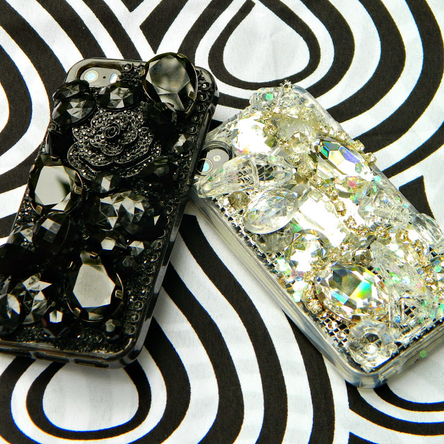 DIY jeweled phone case