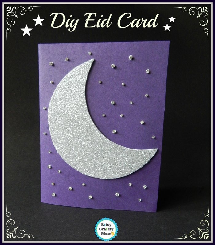 eid crescent card making ideas tutorials