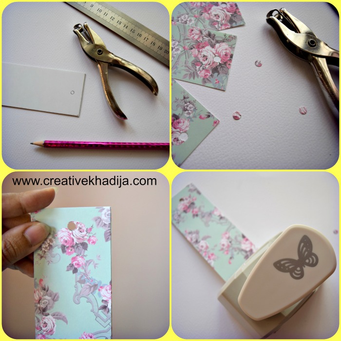 How to make handmade butterfly bookmarks paper crafts