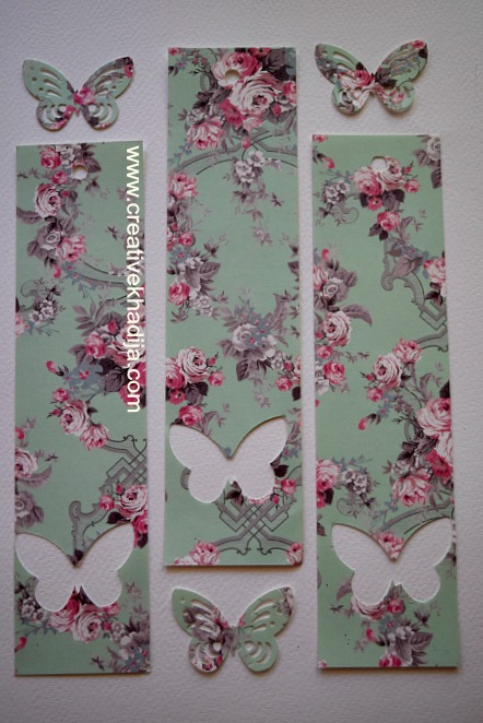 How to make handmade butterfly bookmarks paper crafts