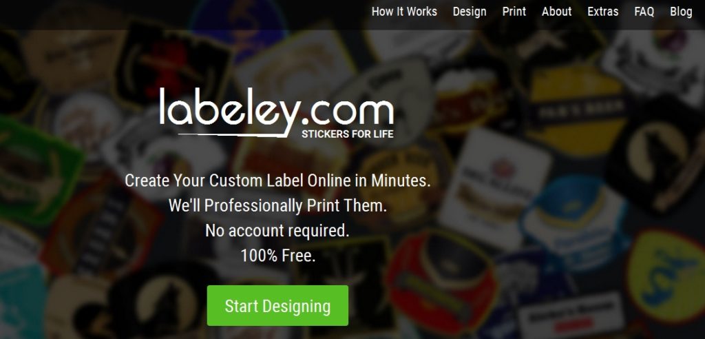 how to make customized labels & stickers online