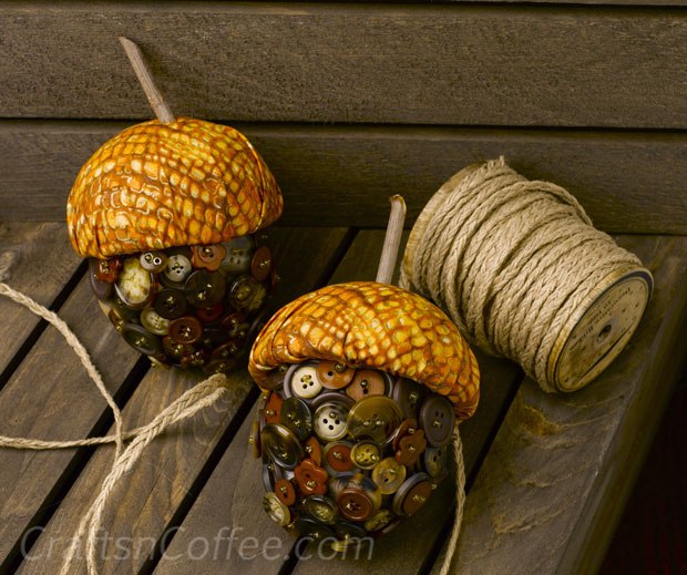 fall and halloween ideas and crafts acorns for kids