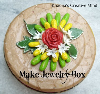 dough clay jewelry box designing