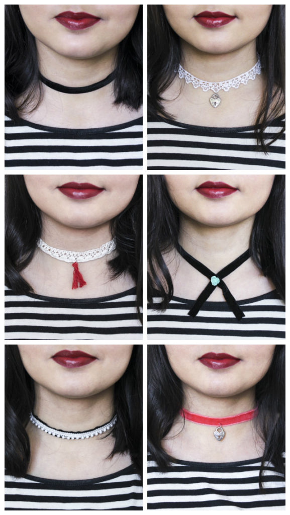 how to make choker necklaces