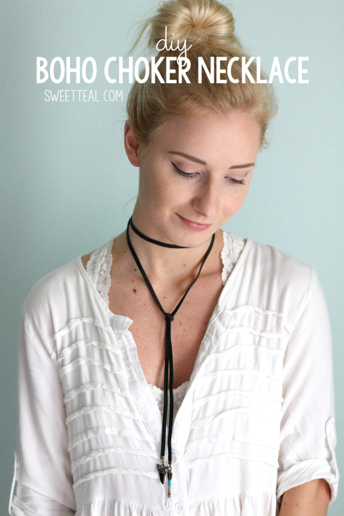how to make choker necklaces at home