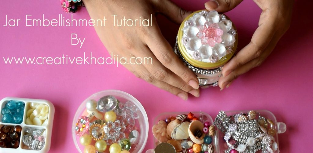 how to decorate a food jar and make a gift jar