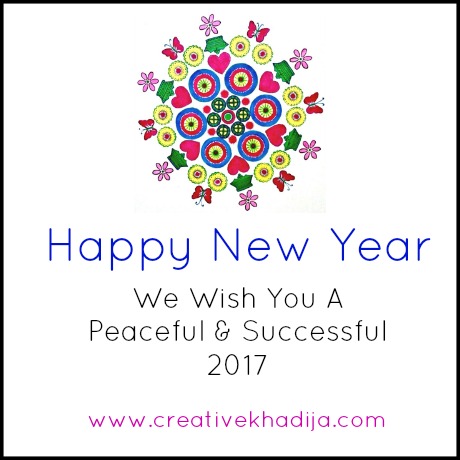 creative khadija happy new year wishes